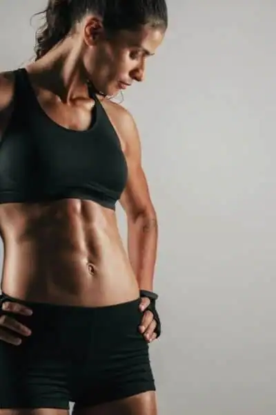 Toning Up at Home: The Ultimate Guide to Bodyweight Exercises 2 Image of woman's toned stomach after bodyweight exercises Essex and non-surgical treatment from Lipo 360